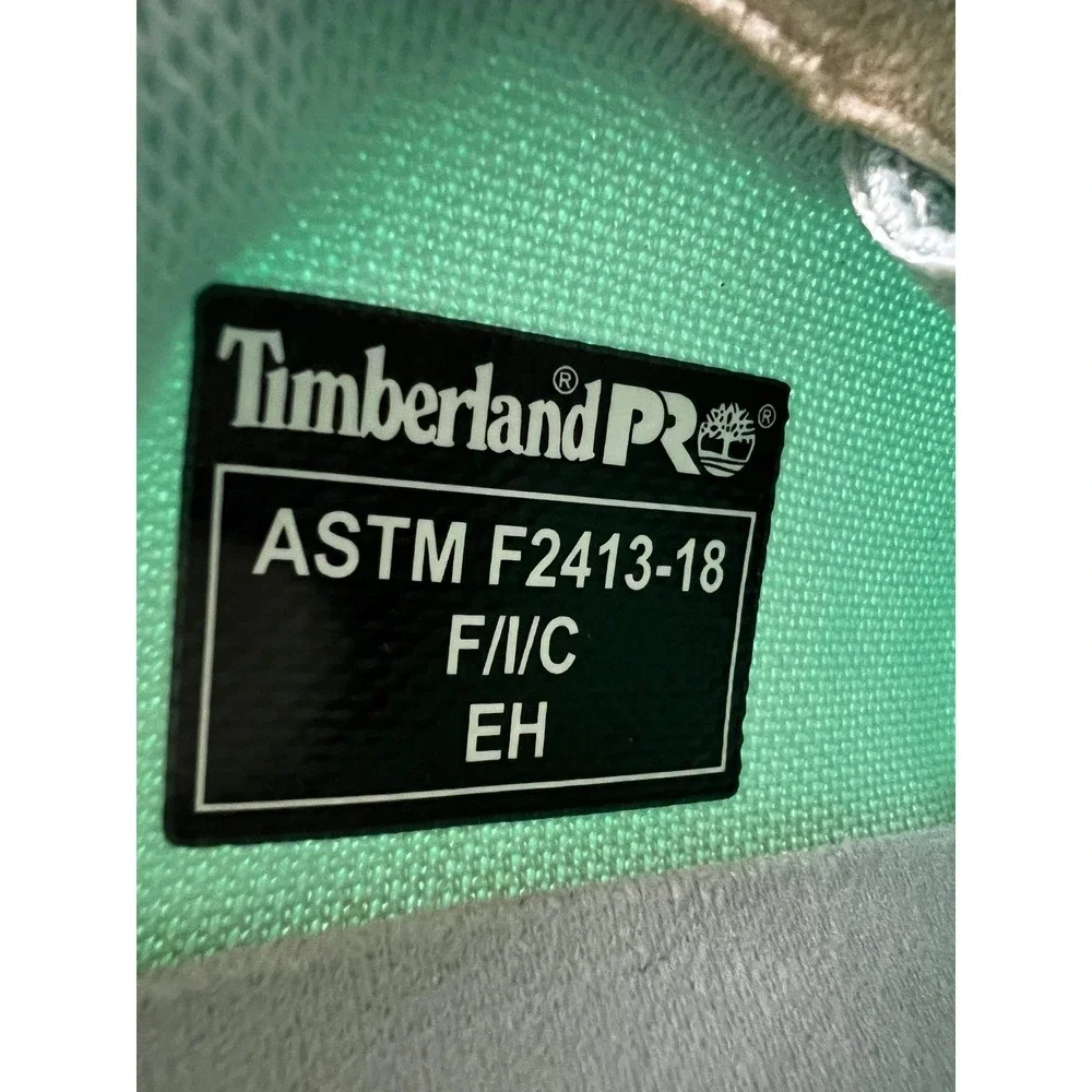 Timberland‎ Pro Drivetrain Womens Light Blue Anti Fatigue Work Shoes Size 7.5